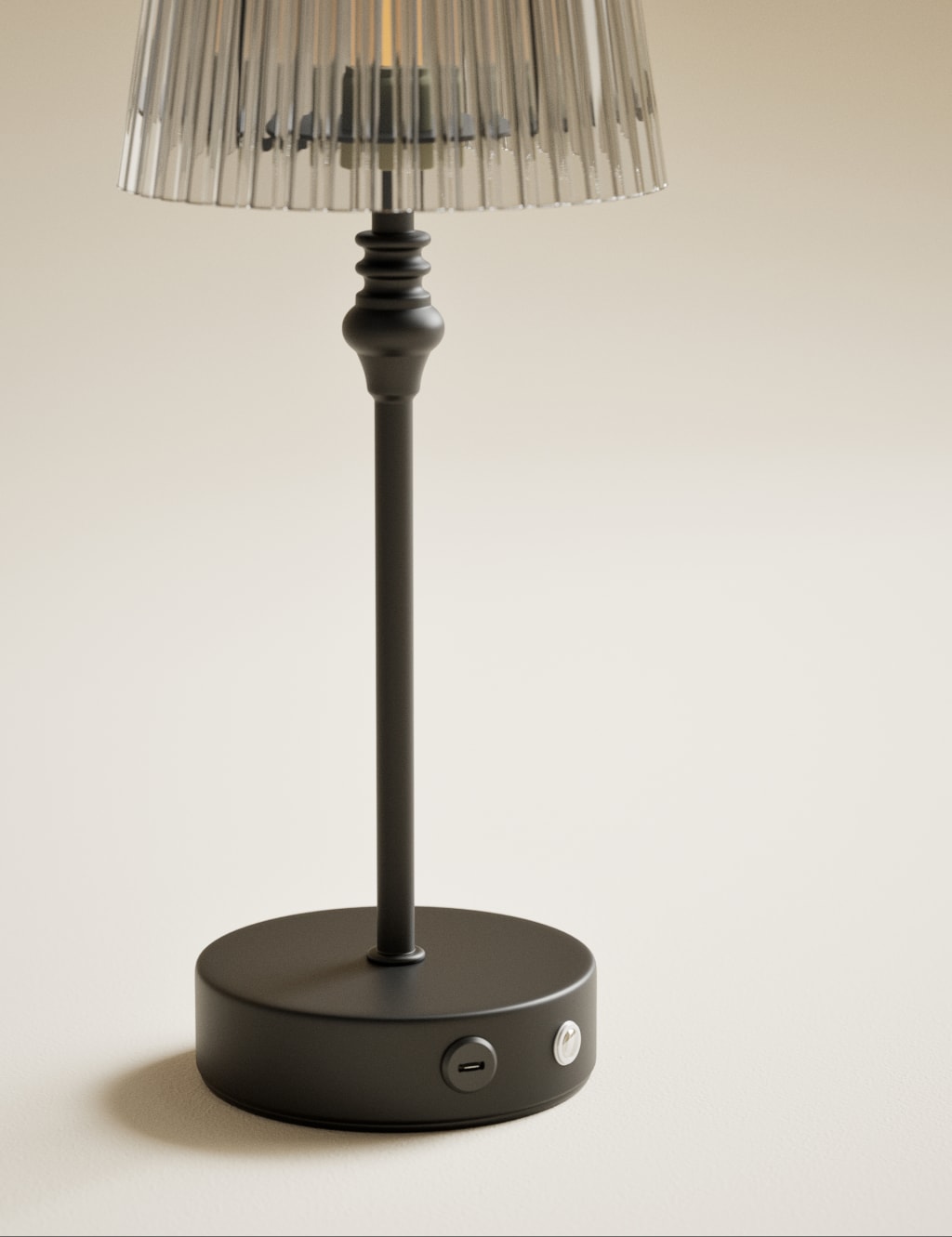 Metal Rechargeable Table Lamp 4 of 5