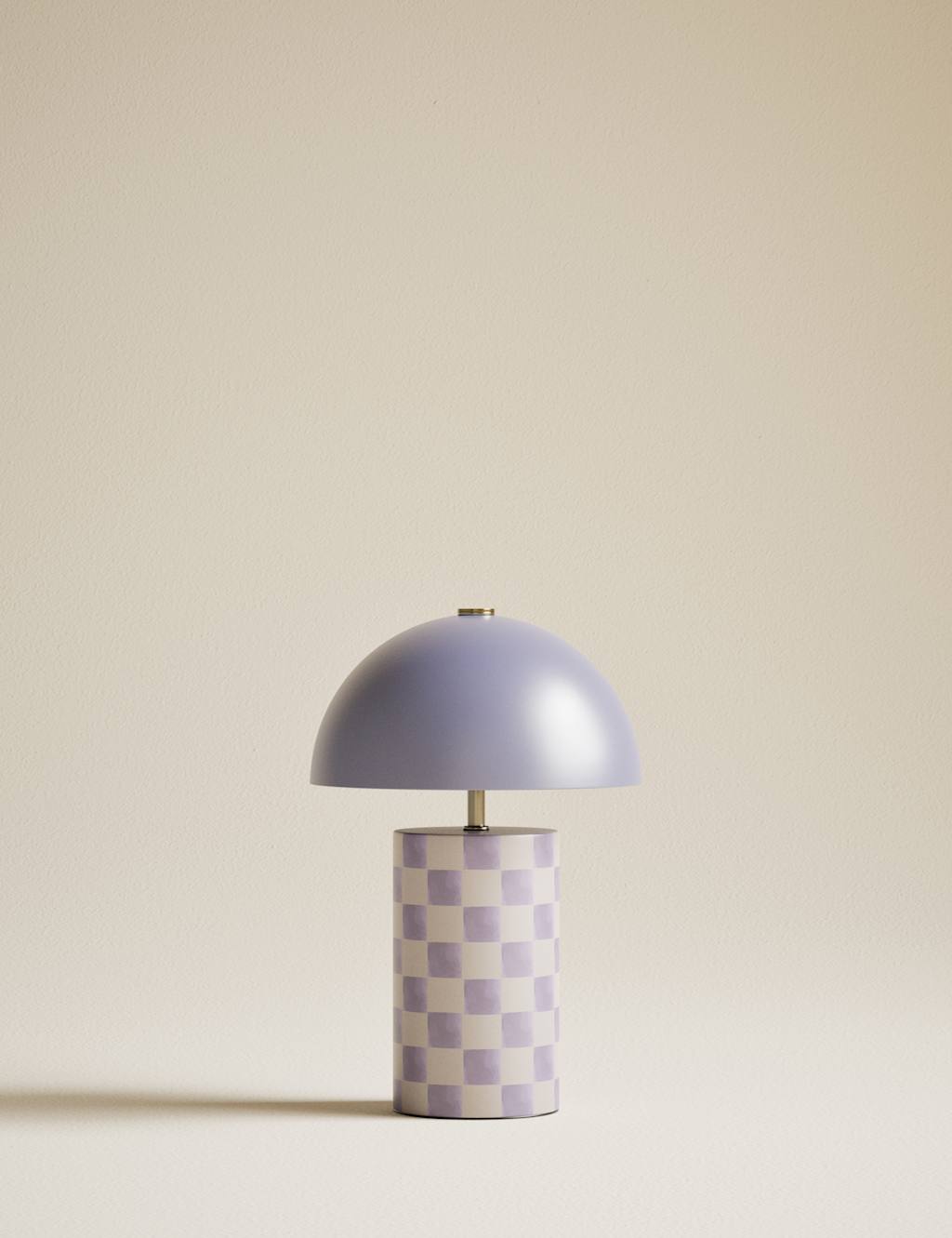 Colby Printed Rechargeable Table Lamp 3 of 5