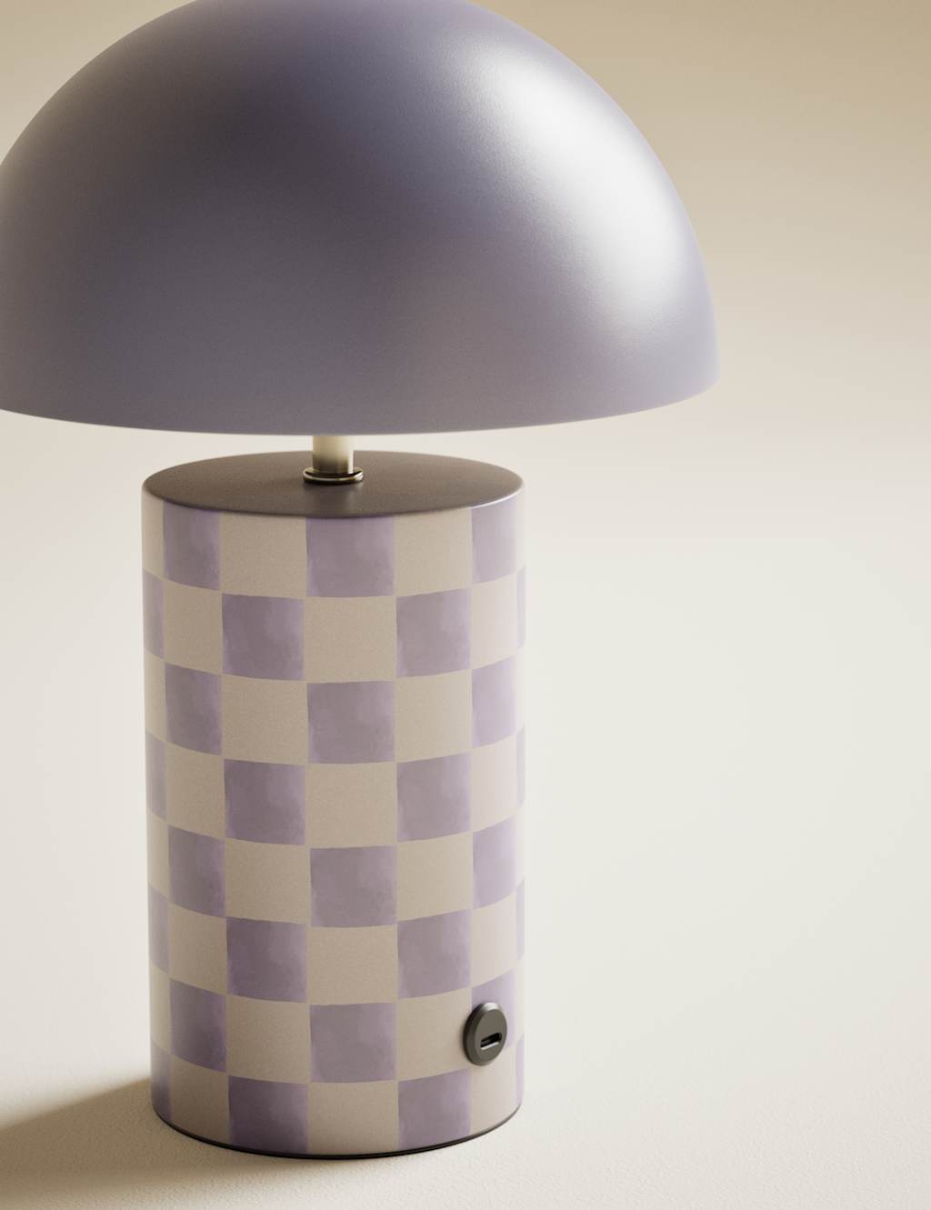 Colby Printed Rechargeable Table Lamp 4 of 5
