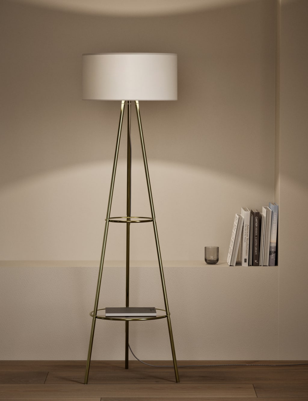 Metal Multi-Functional Floor Lamp 2 of 5