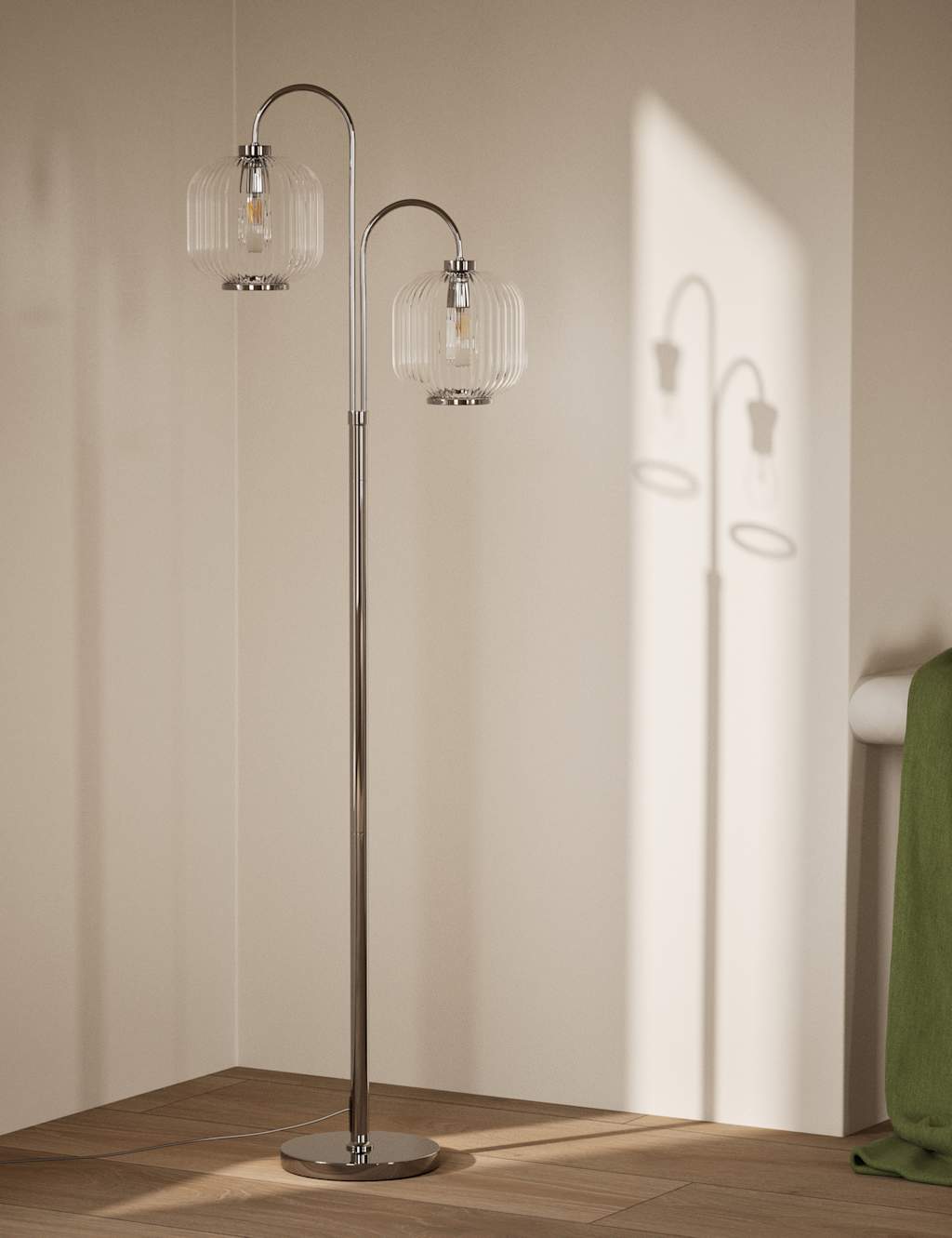Amelia Ridged Floor Lamp 1 of 5