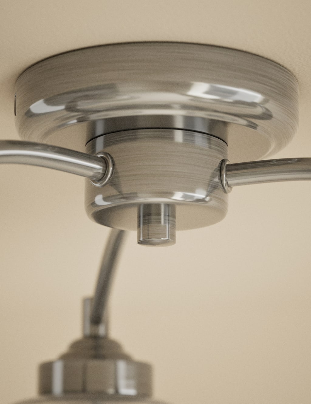 Core Glass & Metal Multi Flush Ceiling Light 4 of 5
