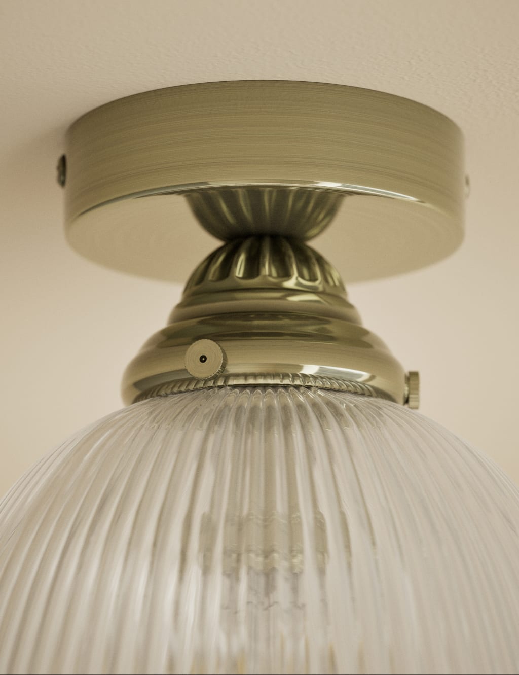 Josephine Glass Flush Ceiling Light 4 of 5