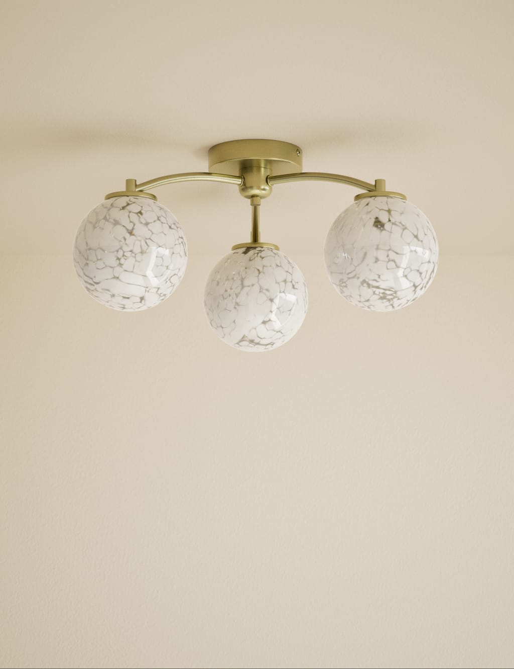 Confetti Glass Multi Flush Ceiling Light 3 of 5