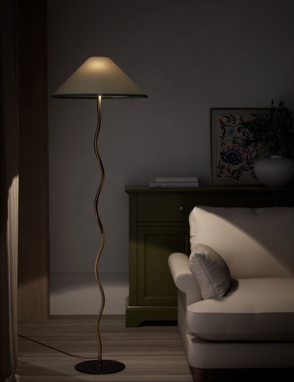 Hallie Floor Lamp M S Collection M S