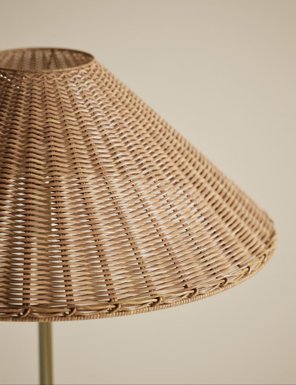 Lotus Rattan Floor Lamp 5 of 5
