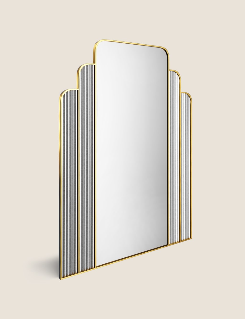 Monroe Large Rectangular Wall Mirror 3 of 7
