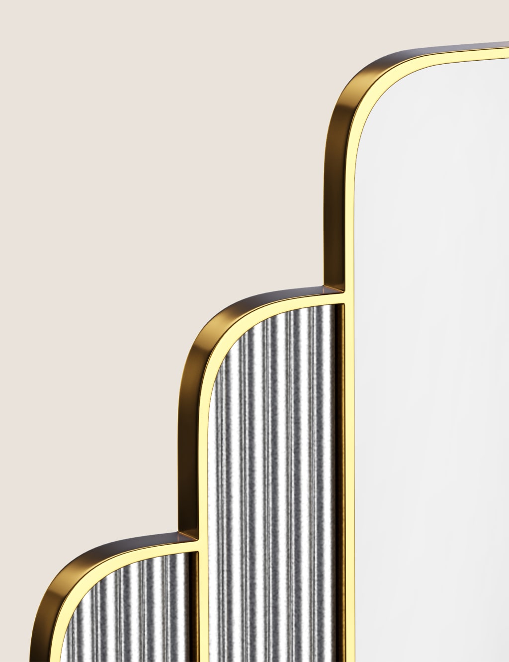 Monroe Large Rectangular Wall Mirror 4 of 7