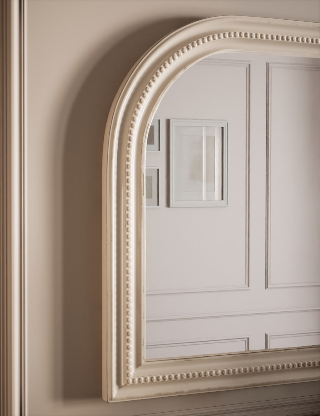 Daphne Curved Mantel Mirror 3 of 4