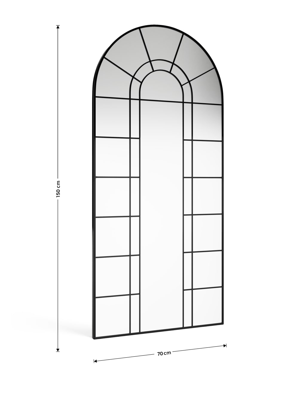Manhattan Arch Floor Standing Mirror 5 of 5