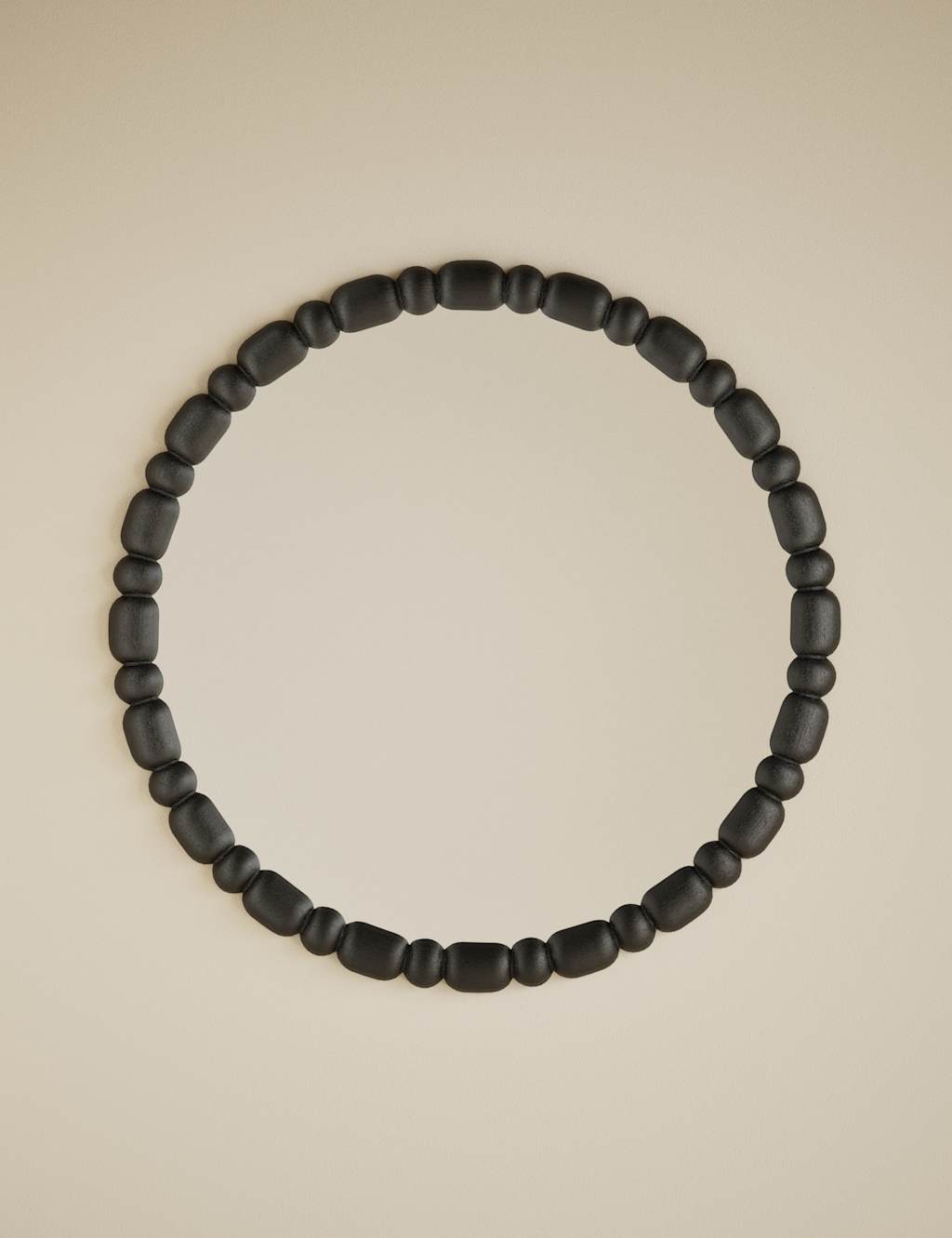 Bobbin Round Mirror 2 of 4