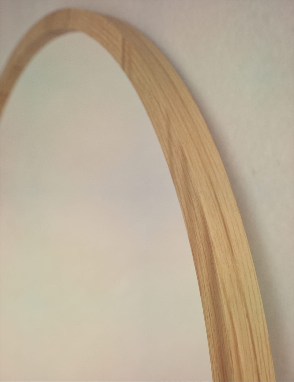 Wooden Arch Free Standing Mirror 3 of 4