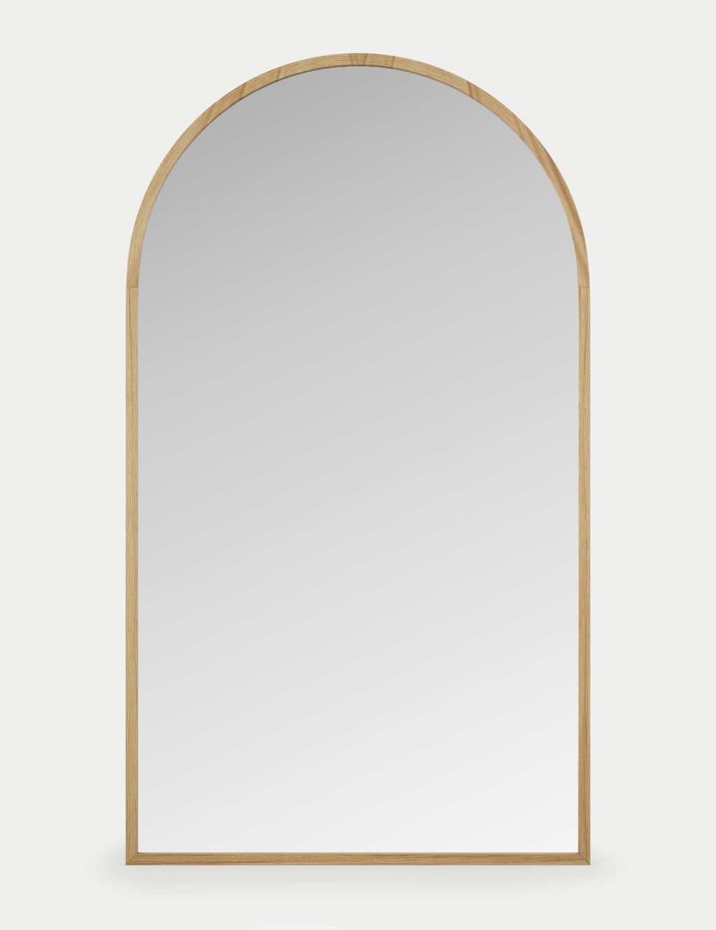 Wooden Arch Free Standing Mirror 2 of 4