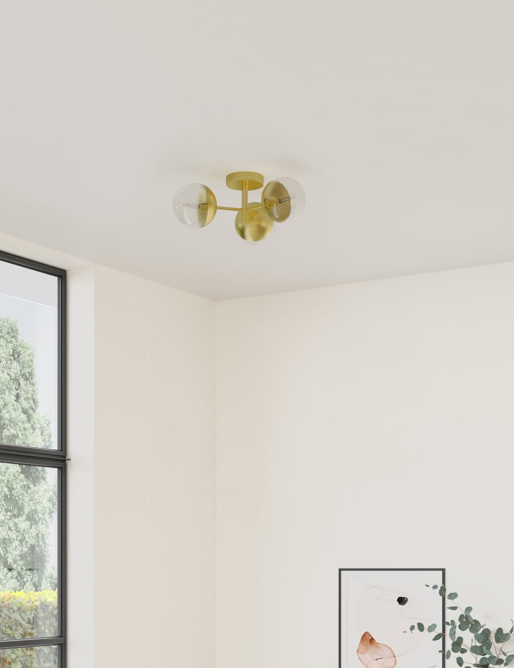 Aurora Flush Ceiling Light 3 of 5