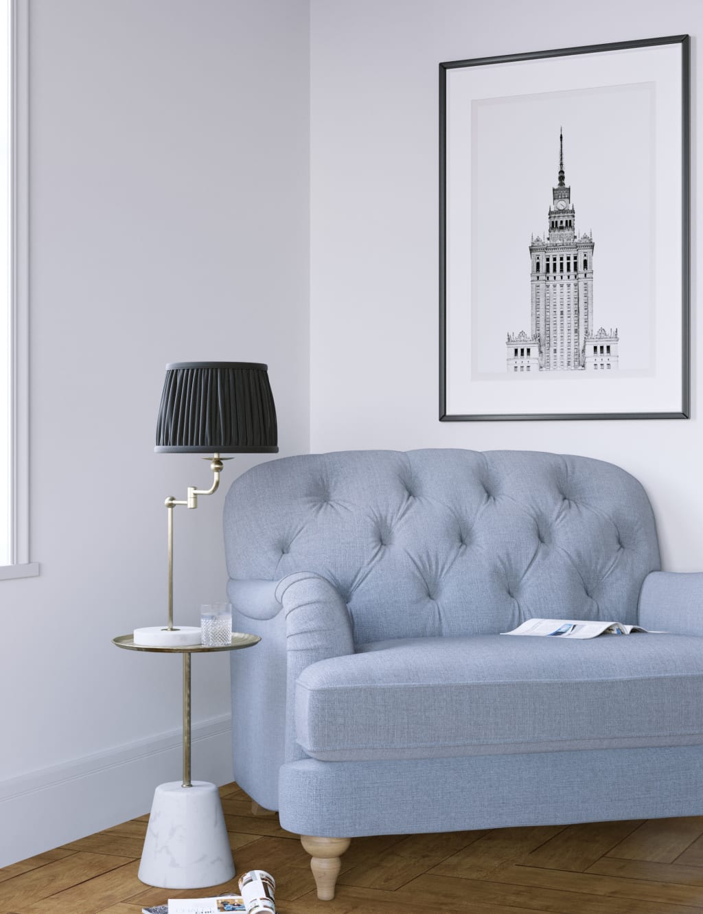 Maulden Swing Arm Table Lamp 3 of 5