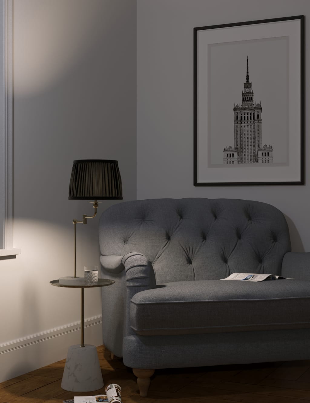 Maulden Swing Arm Table Lamp 2 of 5