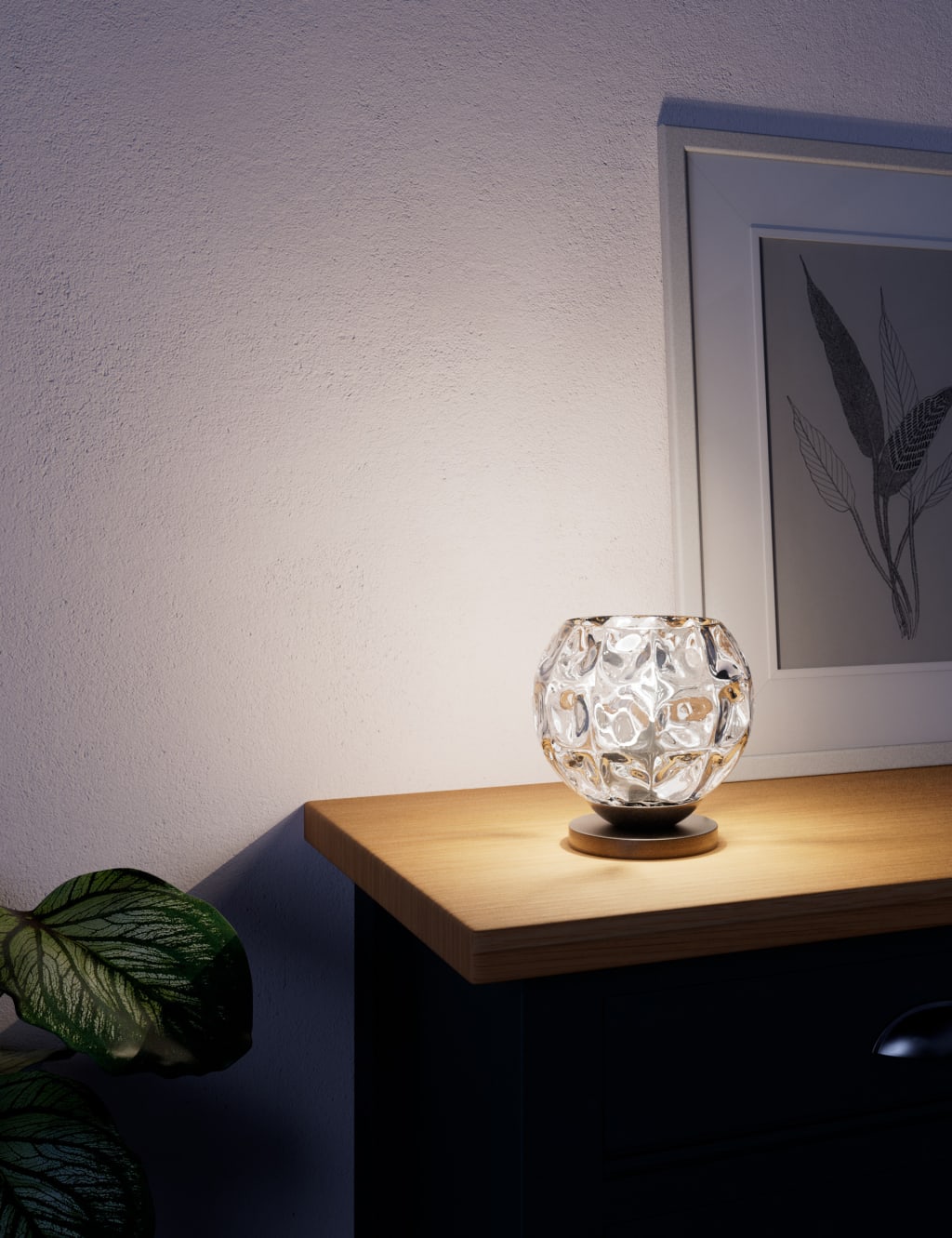 Aubree Glass Table Lamp 2 of 6