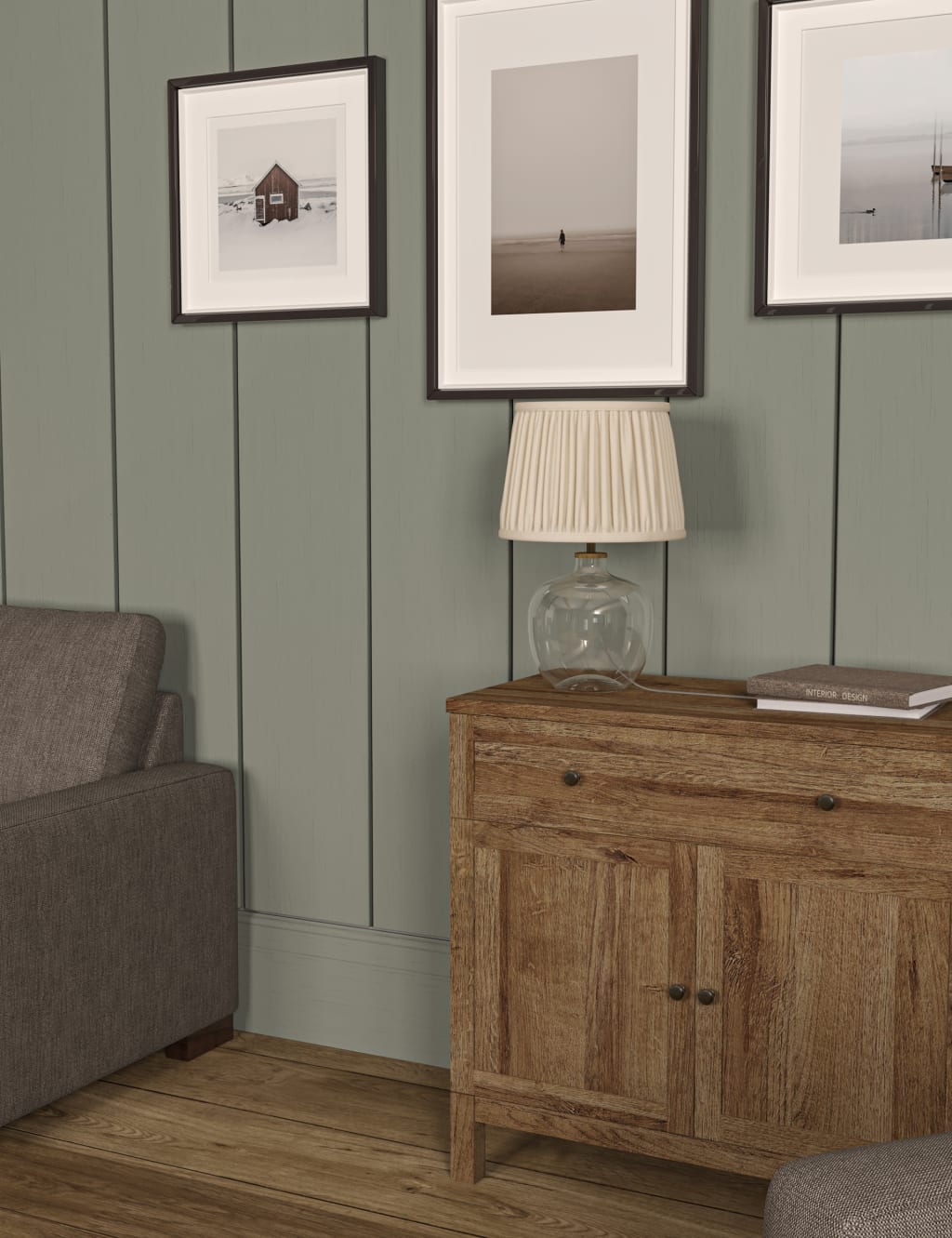 Glass Textured Table Lamp 2 of 6