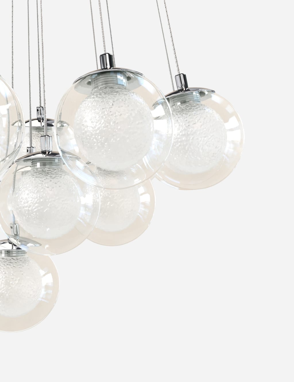 Luna LED Cluster Pendant Light 4 of 8