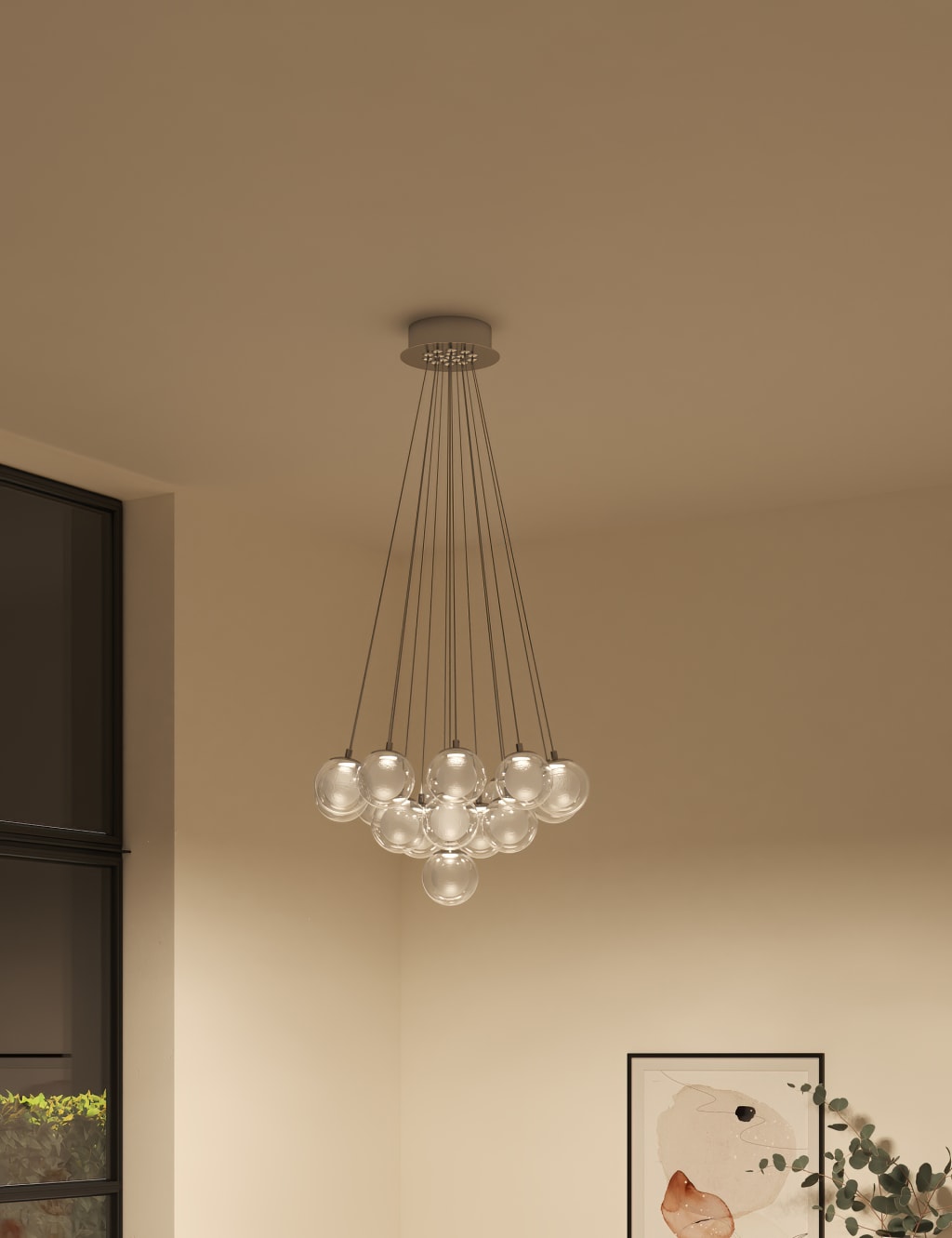 Luna LED Cluster Pendant Light 2 of 8
