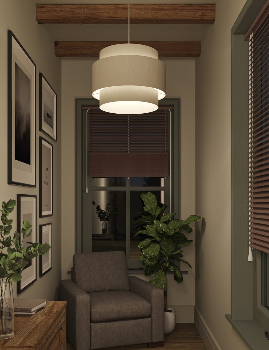 Triple Layer Lamp Shade 3 of 6
