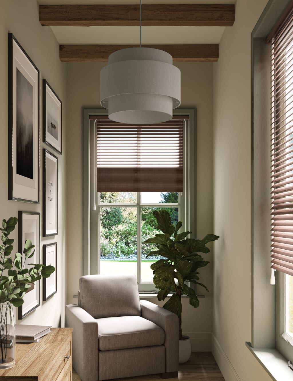 Triple Layer Lamp Shade 2 of 6