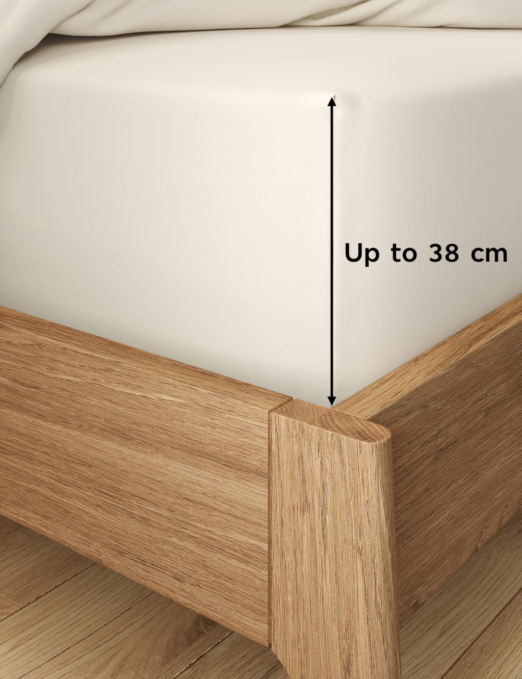 Comfortably Cool Lyocell Rich Extra Deep Fitted Sheet 4 of 4