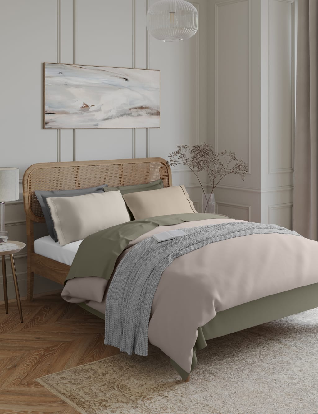 Egyptian Cotton 230 Thread Count Duvet Cover 2 of 4