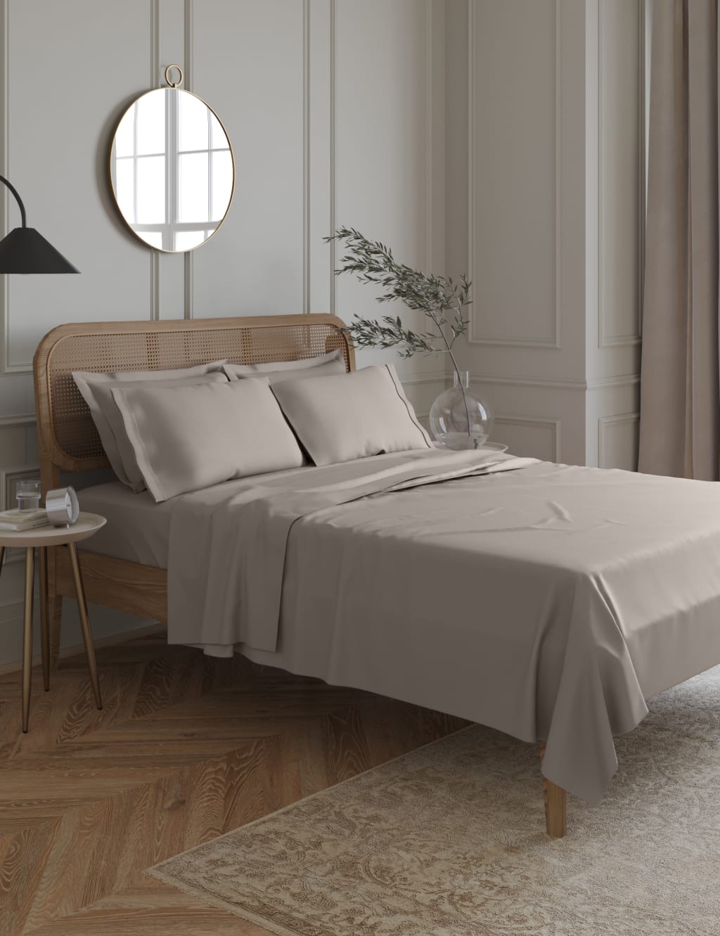 Egyptian Cotton 230 Thread Count Flat Sheet 2 of 3