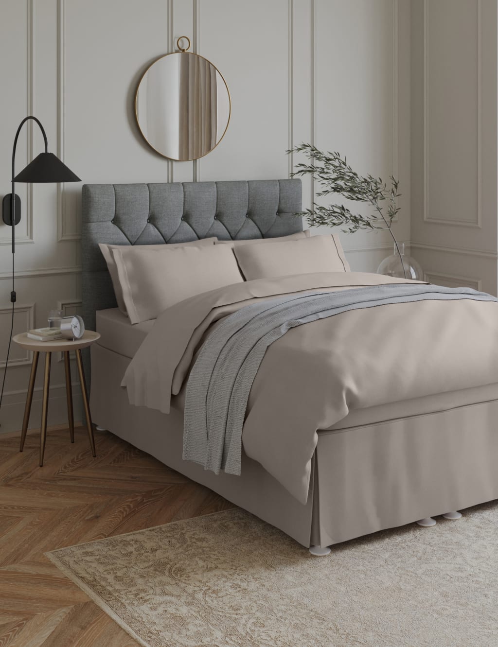 Egyptian Cotton 230 Thread Count Base Valance Sheet 2 of 2