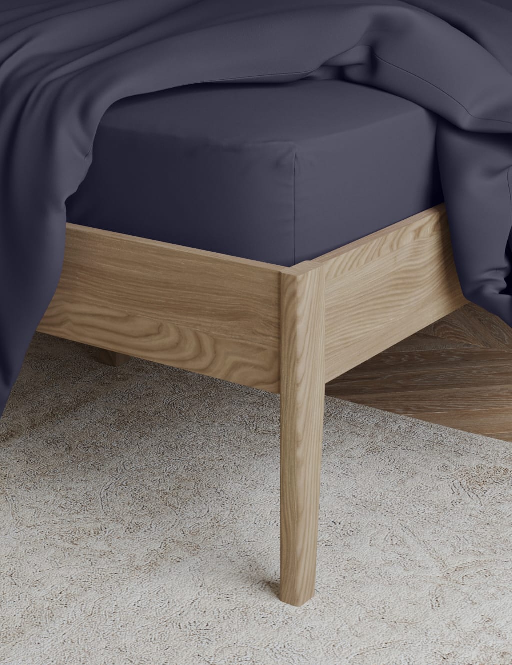 Egyptian Cotton 230 Thread Count Deep Fitted Sheet 2 of 3