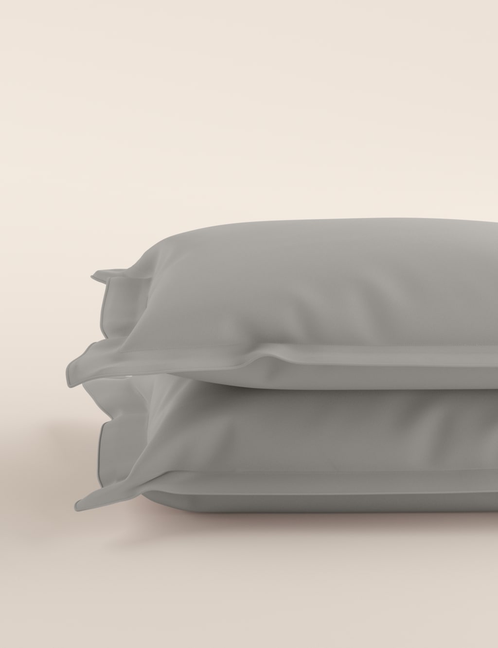 2pk Egyptian Cotton 230 Thread Count Oxford Pillowcases 2 of 2