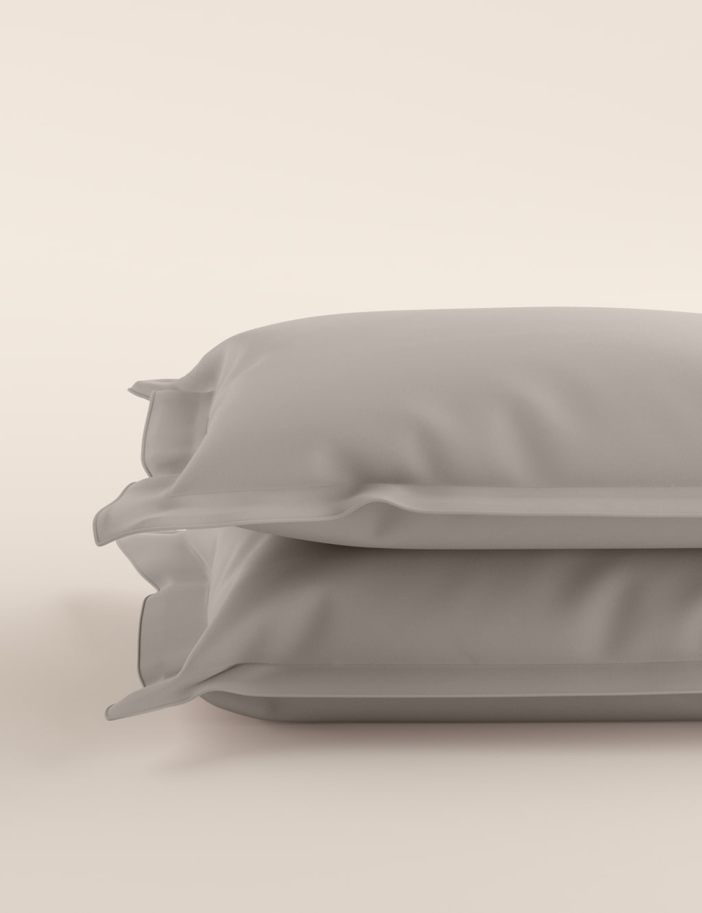 2pk Egyptian Cotton 230 Thread Count Oxford Pillowcases 2 of 2