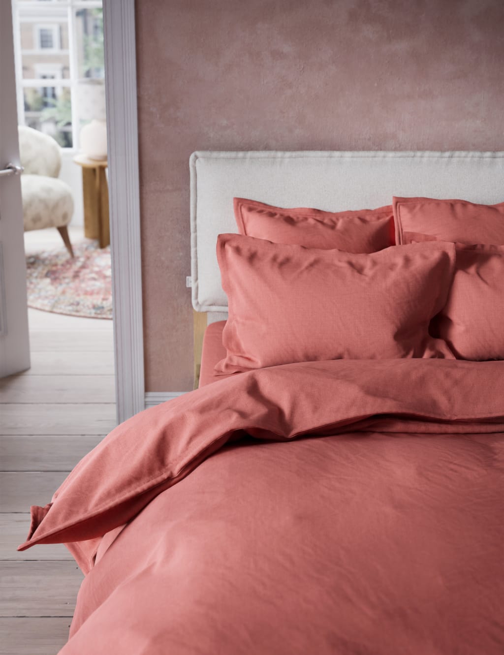 Washed Cotton Duvet Cover 2 of 4