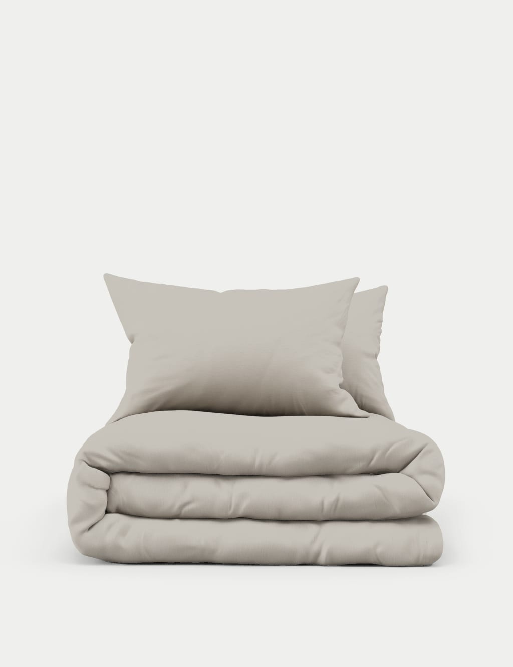 500 Thread Count Pure Cotton Sateen Bedding Set 2 of 3