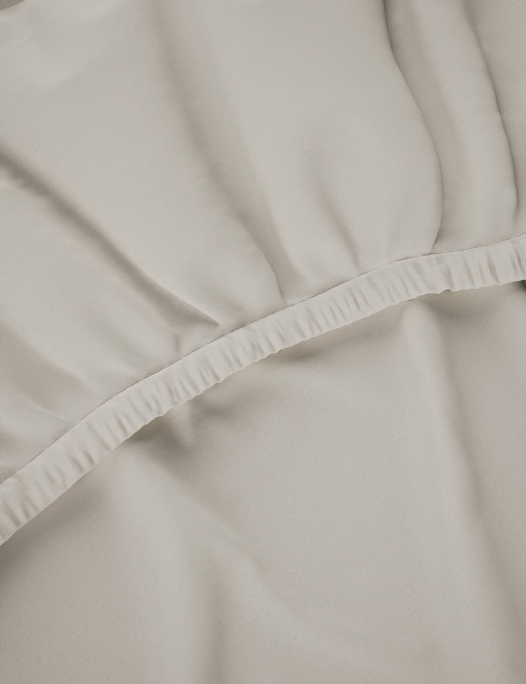 500TC Cotton Sateen Deep Fitted Sheet 2 of 3