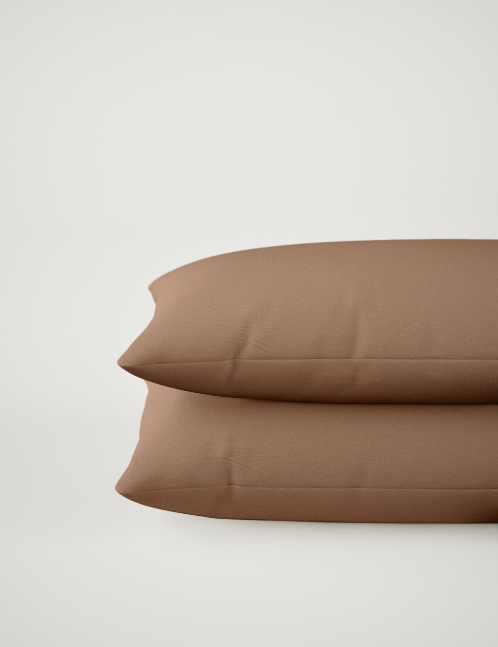 2pk Pure Brushed Cotton Pillowcases 2 of 3
