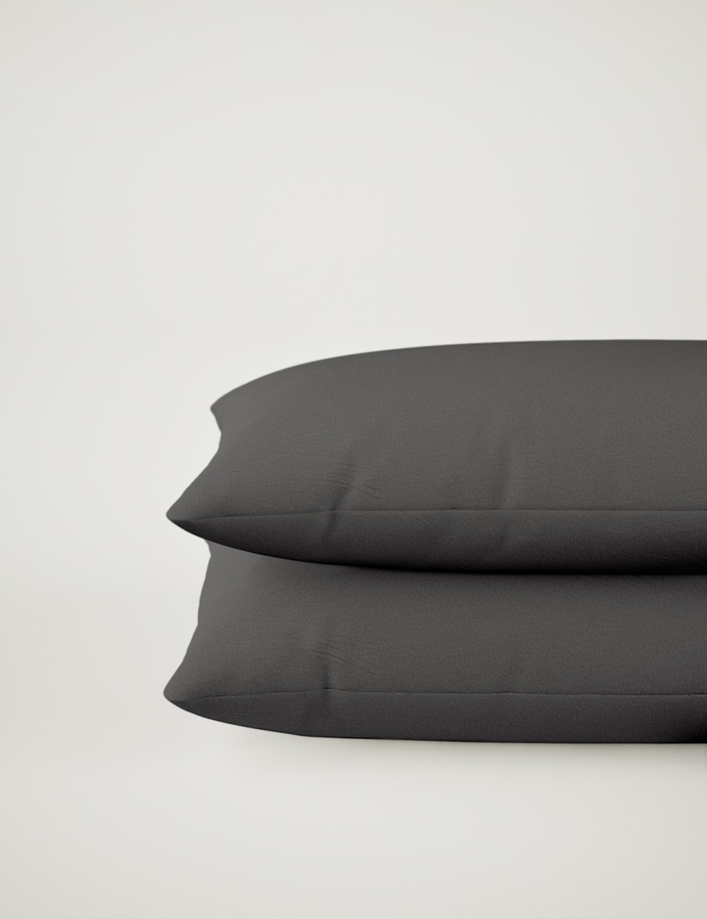 2pk Pure Brushed Cotton Pillowcases 2 of 3