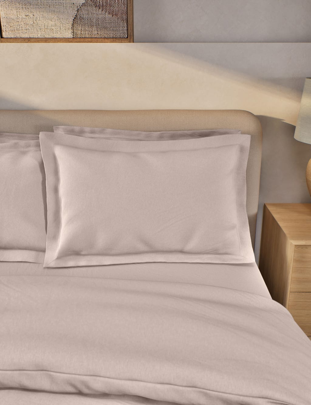 2pk Pure Brushed Cotton Oxford Pillowcases 3 of 3