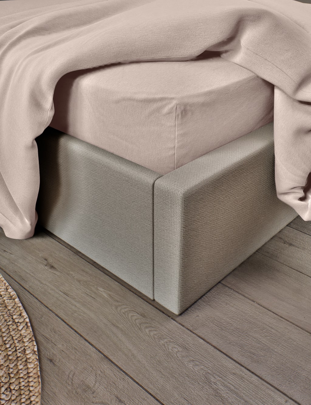 Pure Brushed Cotton Fitted Sheet 3 of 3
