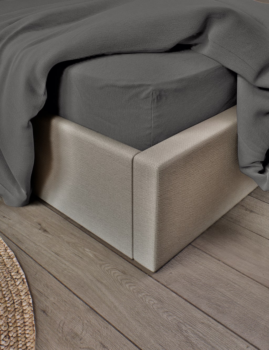 Pure Brushed Cotton Fitted Sheet 3 of 3