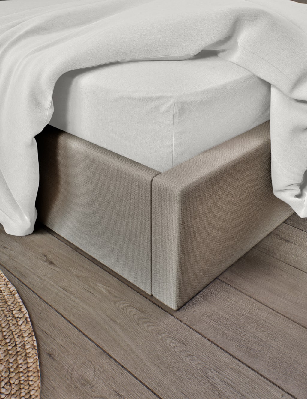 Pure Brushed Cotton Fitted Sheet 3 of 3