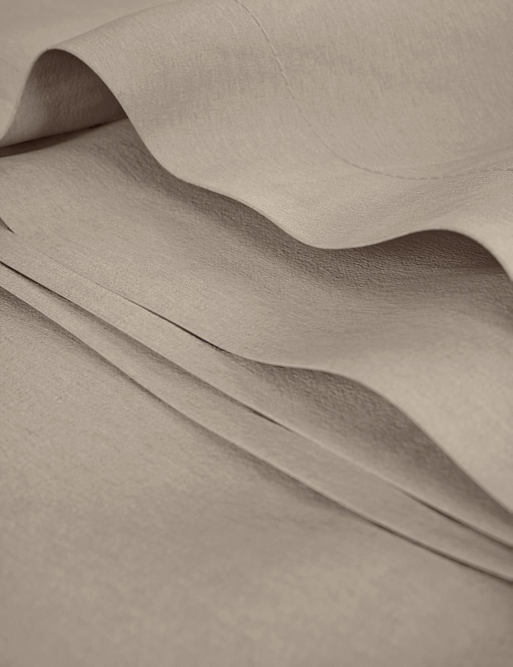 Pure Brushed Cotton Flat Sheet 2 of 3