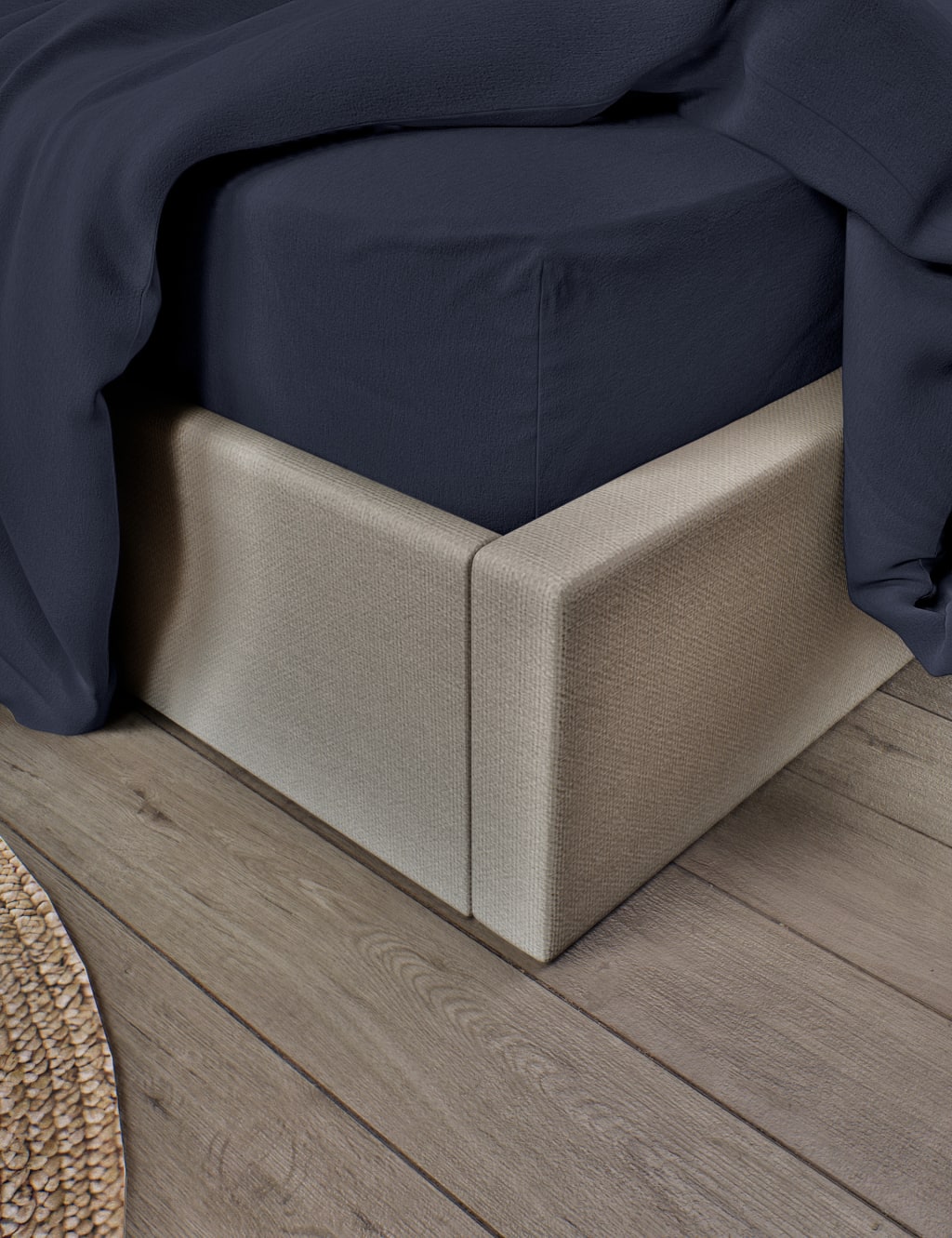 Pure Brushed Cotton Deep Fitted Sheet 3 of 4