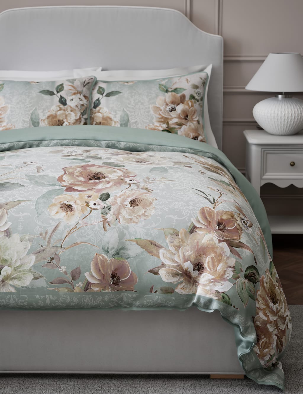 Pure Cotton Sateen Emilie Enchanted Bedding Set 4 of 6