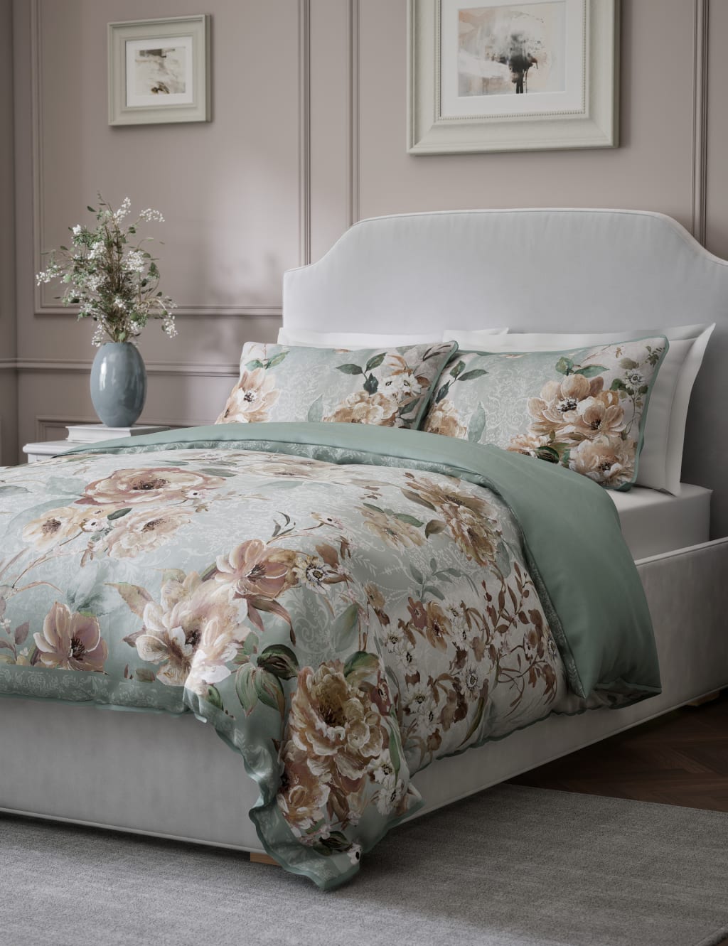 Pure Cotton Sateen Emilie Enchanted Bedding Set 5 of 6