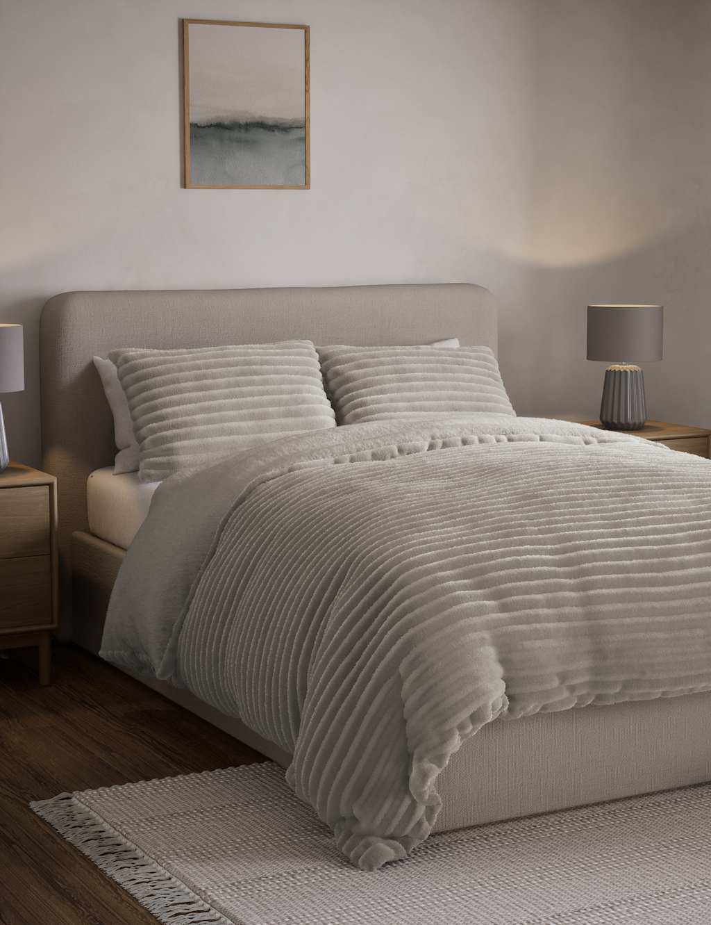 Fleece super king duvet cover 2025