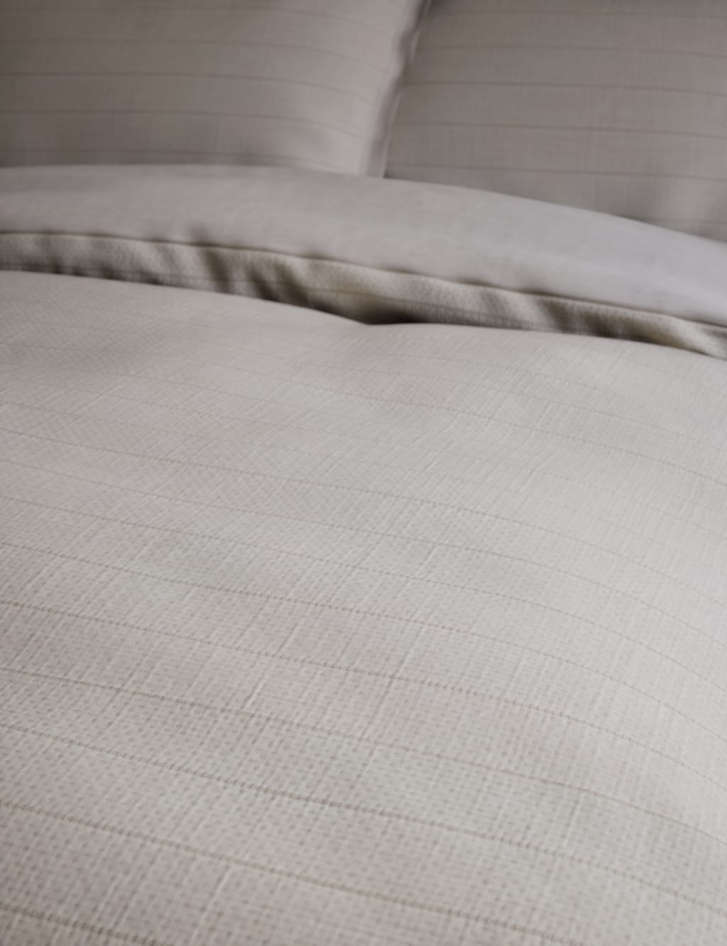 Cotton Rich Ribbed Striped Bedding Set 4 of 4