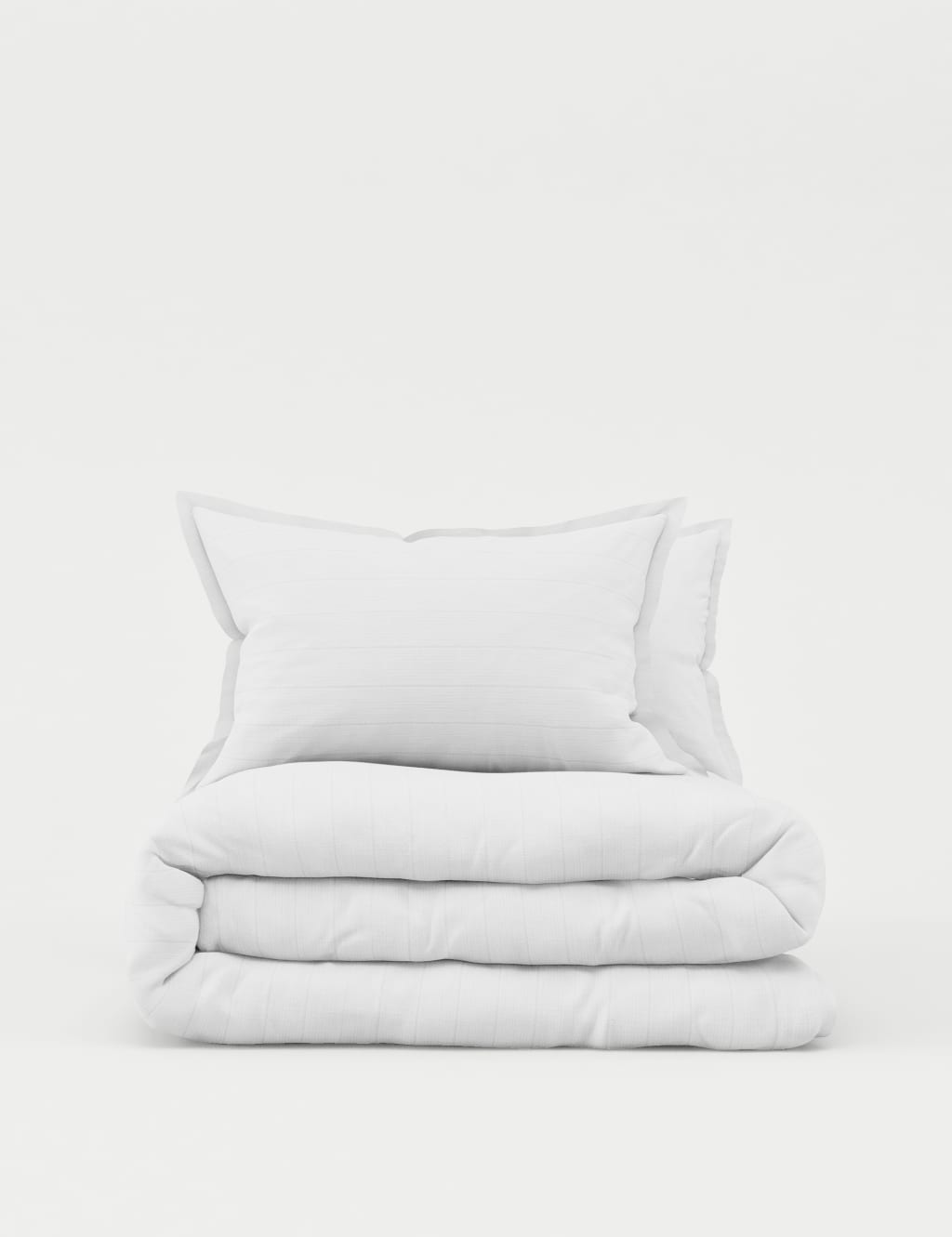 Cotton Rich Ribbed Striped Bedding Set 2 of 5