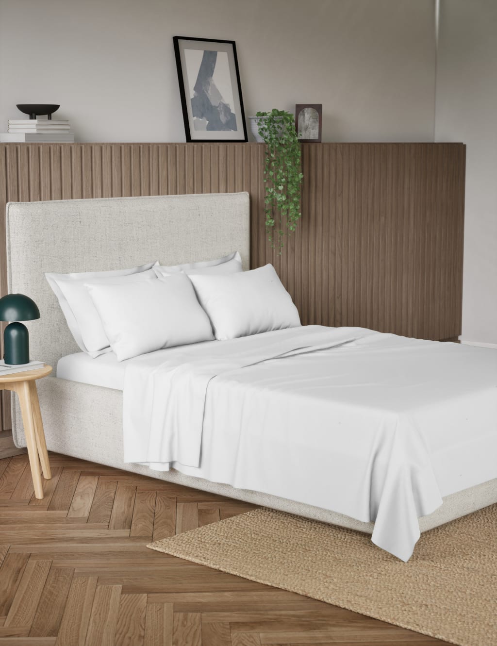 Pure Cotton 300 Thread Count Flat Sheet 3 of 3